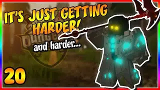 GETTING REALLY HARD! Ep.20 | Noob To Godly Dungeon Quest [Roblox]