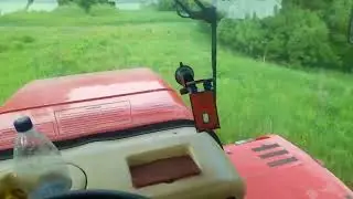 вспашка паров и залежей на тракторе кировец к742пр и плуг  lemken