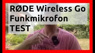 🔴 RØDE Wireless Go Funkmikrofon - Audiotest am iPhone 11 Pro - 20 Meter Entfernung