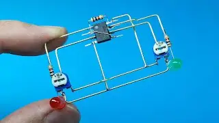 How to Build LM358 Battery Charge Level Indicator