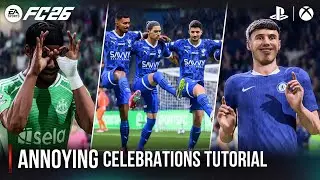 EA Sports FC 26 | All Annoying Celebrations Tutorial