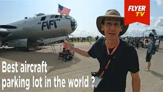 Best aircraft parking lot in the world?