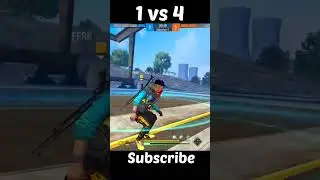 1VS4🤯 DESERT EAGLE Jod Or Wot?🔥😱 better than raistar 🥵 impossible gameplay 😱#freefire #custom #short