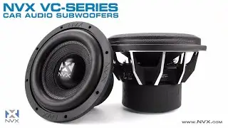 NVX VC-Series Car Audio Subwoofers