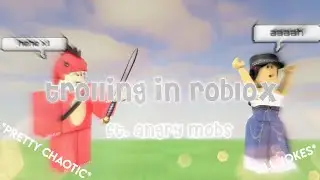 trolling in roblox || flex your account age
