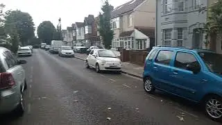 London rain in June