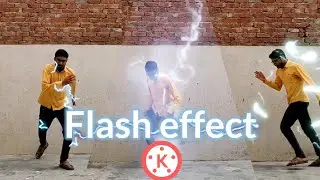 Kinemaster flash video editing || Flash black & green screen effect