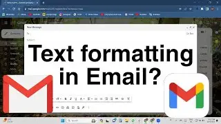 How to do Text Format in Gmail in PC | 5th Video