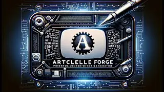 Articleforge - Powerful AI Content Writer Generator