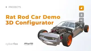 Car 3D Configurator demo | CyberFox