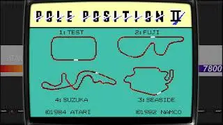 Pole Position 2 1986 ( Atari 7800 )