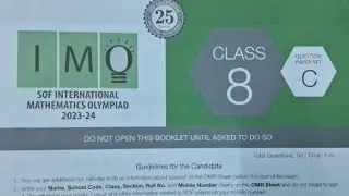 Science Olympiad NSO Class 8 2023-24 Set-C Questionpaper Answerkey 14th Dec #NSO #answerkey #viral