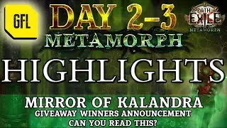 Path of Exile 3.9: METAMORPH DAY # 2-3 Highlights MIRROR OF KALANDRA, GIVEAWAY WINNERS ANNOUNCED