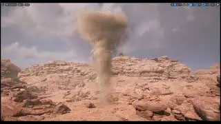 Tornado VFX ValleyoftheAncient Unreal Engine  5
