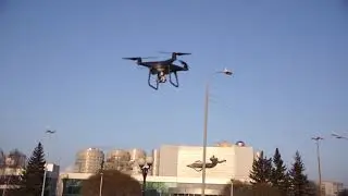 Предложение руки и сердца с дрона