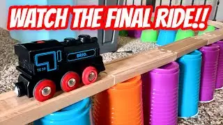 The Final Densest Denser Dense Track with Colorful Cups! 🎨🚂