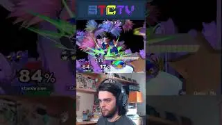 Smoothest Falcon Combo  #gaming #melee #smash #twitch #ssbm #ssbu #fightinggames