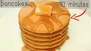 Making easy diet pancakes / Making diet food