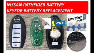 Nissan Pathfinder (2012 - 2022) Key Fob Battery Replacement #automobile #keyfob