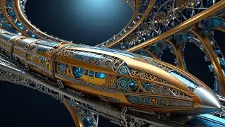 Trains of Tomorrow: Retro Futurism - AI Lookbook