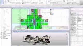 Видеопрезентация Revit Architecture (часть 2 из 4)