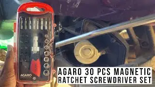 Agaro 30pcs Magnetic Screwdriver Set Unboxing and Review