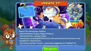 Bloons TD 6: Update 37 is OUT! (Wizard Paragon Showcase and Discussion)