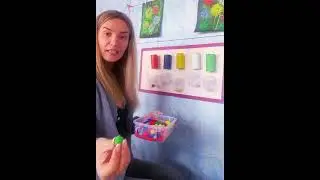✅ Вправа на сортування;                     🌈 повторення кольорів; 👐розвитк дрібної моторики