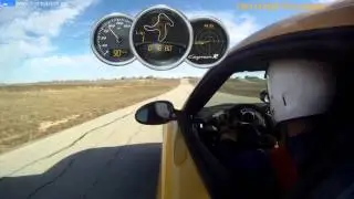 Cayman R at Harris Hill Raceway - 1m22.9s (new personal lap record!)
