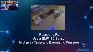 Raspberry Pi: Use a BMP180 Sensor to display Temp and Barometric Pressure