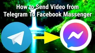 How to Send Video and Photo from Telegram to Massenger / WhatsApp tutorial