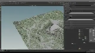 Scattering trees for FS22 Map Making with Houdini