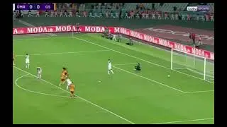 Bafetimbi Gomis'in Ümraniyespor'a attığı gol!