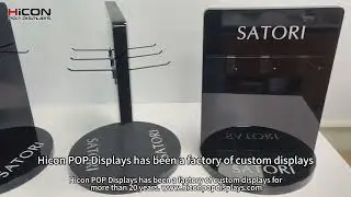 countertop sock display stand made by Hicon POP Displays #displaystand #displayracks