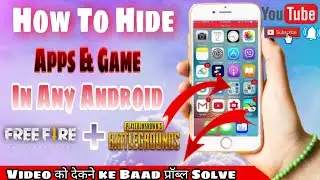 How To Hide Apps in Any Android | Without Root | Best App For Hiden App in Any Android