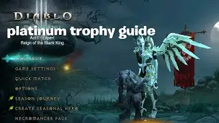 diablo 3 reaper of souls platinum trophy guide