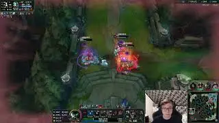 Bausffs powerspike at 16 deaths - Game winning play