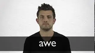 How to pronounce AWE in British English