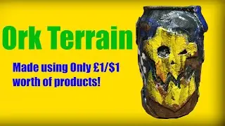 Cheap £1/$1 Ork Terrain