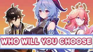 These Genshin Impact characters have a crush on you. Who will you choose?
