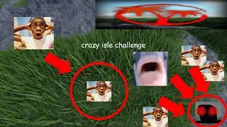roblox isle no touching grass challenge (very emotional)