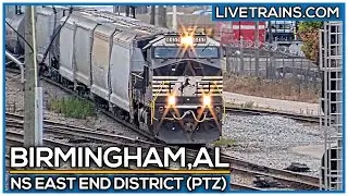 🔴 LIVE Trains Railcam | Birmingham, Alabama (PTZ)