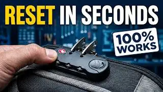 How to Reset a Luggage Lock in Just Seconds!