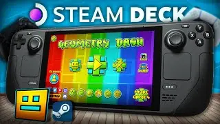 Geometry Dash, но на STEAM DECK...