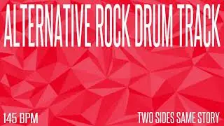 ALT ROCK DRUM TRACK - 145 BPM (FREE)
