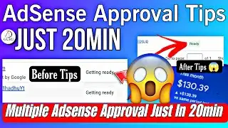 How To Get Multiple Adsense Approval In Just 20 Min  || Multiple Adsense Approval In Exblog Jp