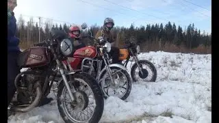 #БЕШЕНЫЕ ПОКАТУШКИ НА ИЖ ПЛАНЕТА 5 И ЮПИТЕР 3/ПРОВЕРКА НА ПРОЧНОСТЬ