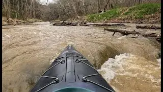 Pungo 120 In The Current At Prettyboy Reservoir's Headwaters