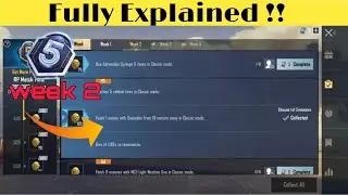 SEASON C1S3 M5 WEEK 2 ROYALE PASS MISSION EXPLAINED | BGMI MISSION WEEK 2 M5 | BGMI WEEK 2 MISSIONS