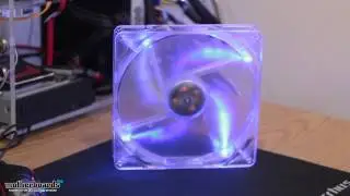 SilverStone Silent Blue 180mm High Performance LED Fan Unboxing & Giveaway! (FN181-BL)